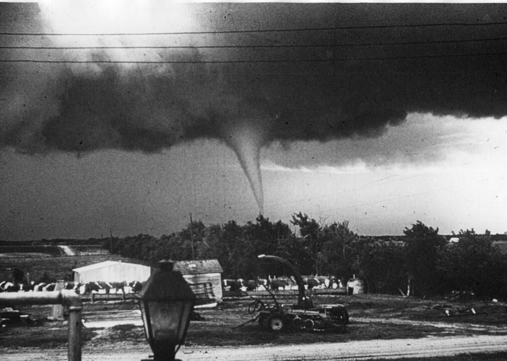 1969: The most tornadoes ever recorded